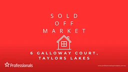 6 Galloway Court, Taylors Lakes