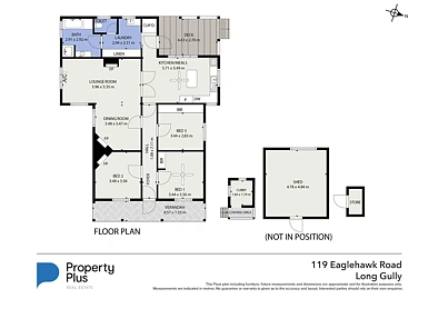 119 Eaglehawk Road, Long Gully, VIC 3550, 3 Bedrooms, 1 Bathrooms, House