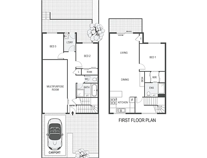 12/5 Harry Hopman Circuit, Gordon, Tuggeranong District, 3部屋, 2バスルーム, Townhouse