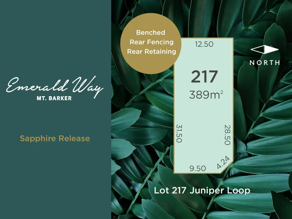 Lot 217 Juniper Loop, Mount Barker, SA 5251