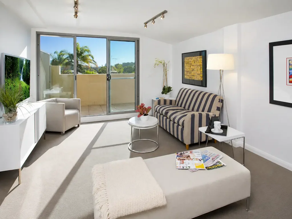 STYLISH NORTH FACING APARTMENT WITH STUDY - Additional Parking Space Available