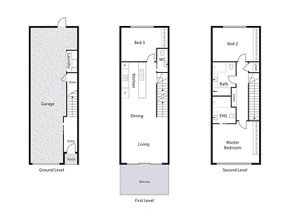 11 Bicheno Mews, Watson, ACT 2602, 3 ਕਮਰੇ, 2 ਬਾਥਰੂਮ, Townhouse