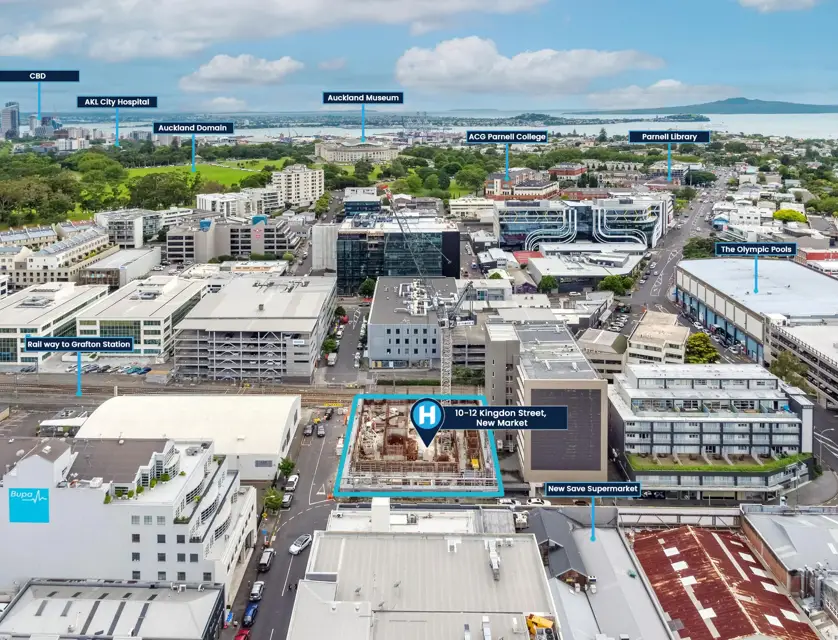10-12 Kingdon Street, Newmarket, Auckland City, Auckland, 0房, 0浴, 商业用地