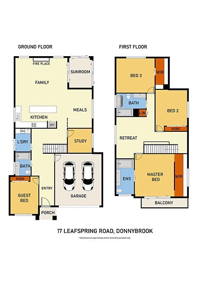 Plano ng Bahay - 17 Leafspring Road, Donnybrook, VIC 3064