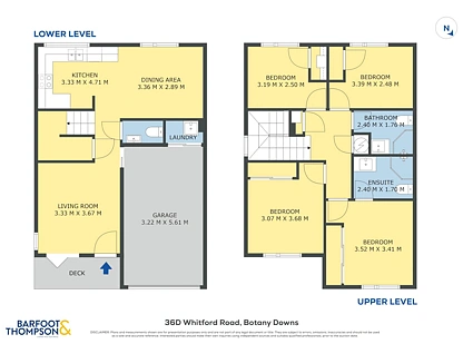 36D Whitford Road, Botany Downs, Manukau City, 4 ਕਮਰੇ, 2 ਬਾਥਰੂਮ, Townhouse