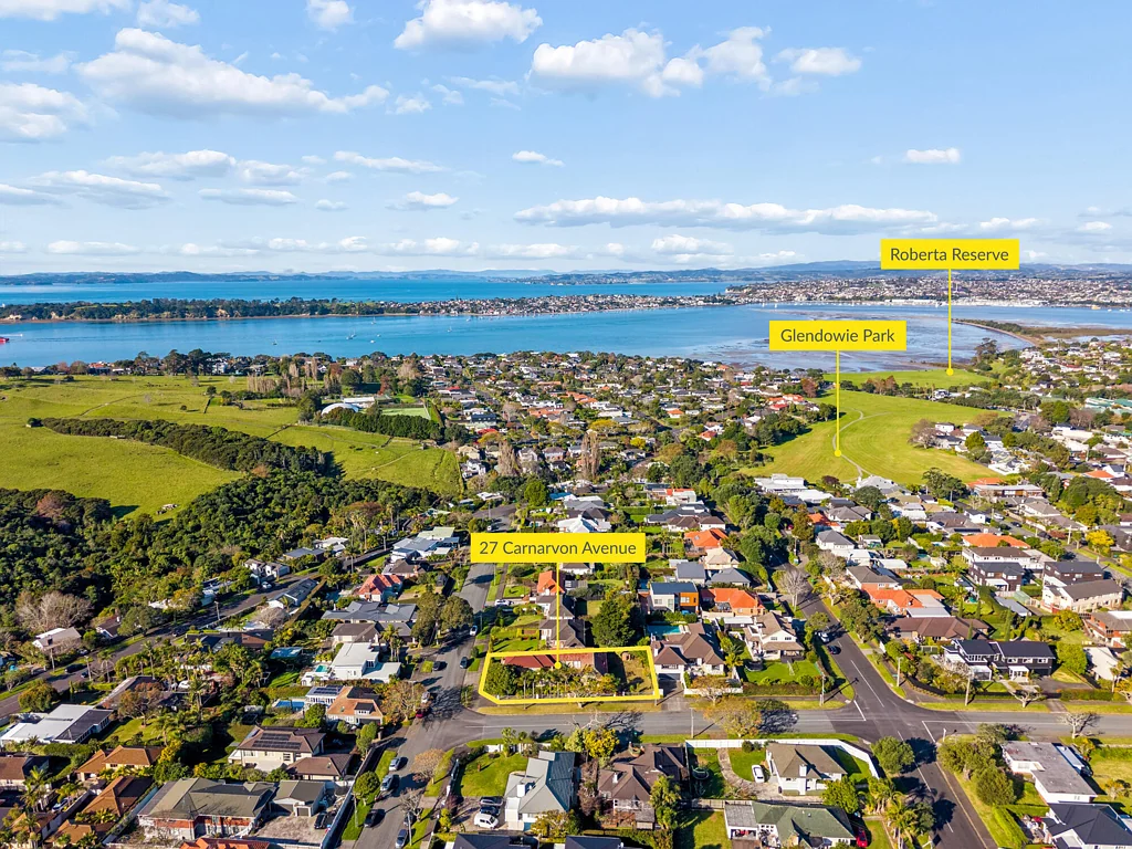 Glendowie RC Imminent for 5 Architecturally Designed Family Homes | Premium Glendowie Corner Site