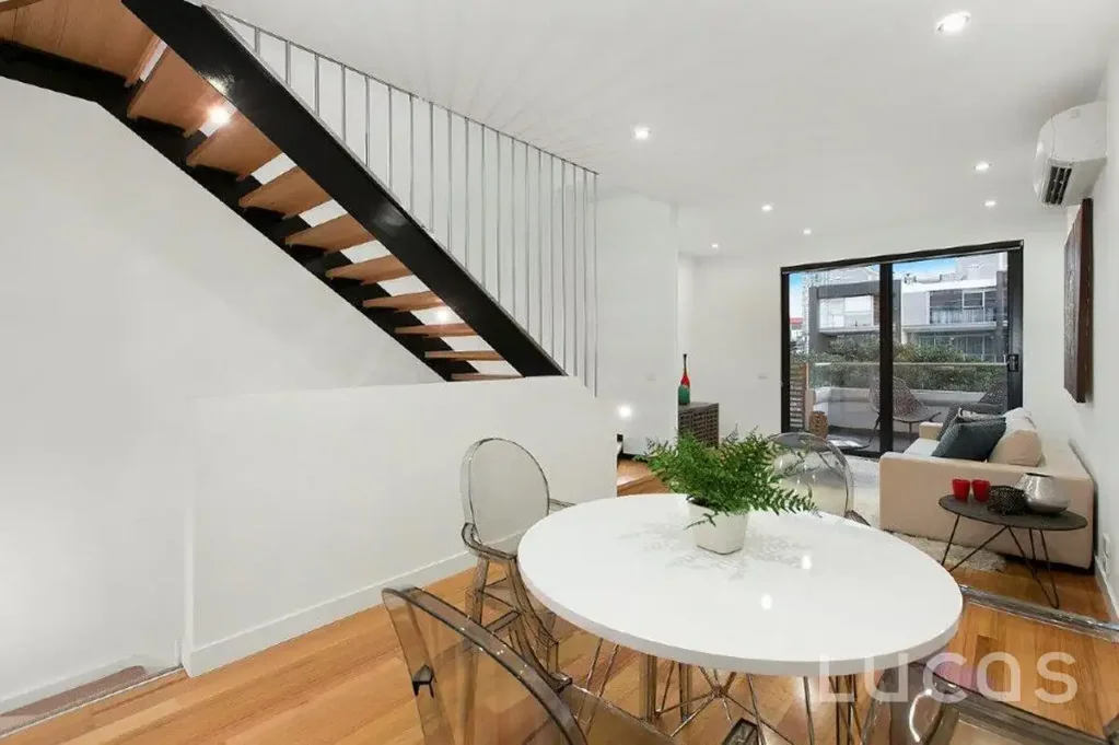 Contemporary three-bedroom townhouse overlooking leafy NewQuay Park
