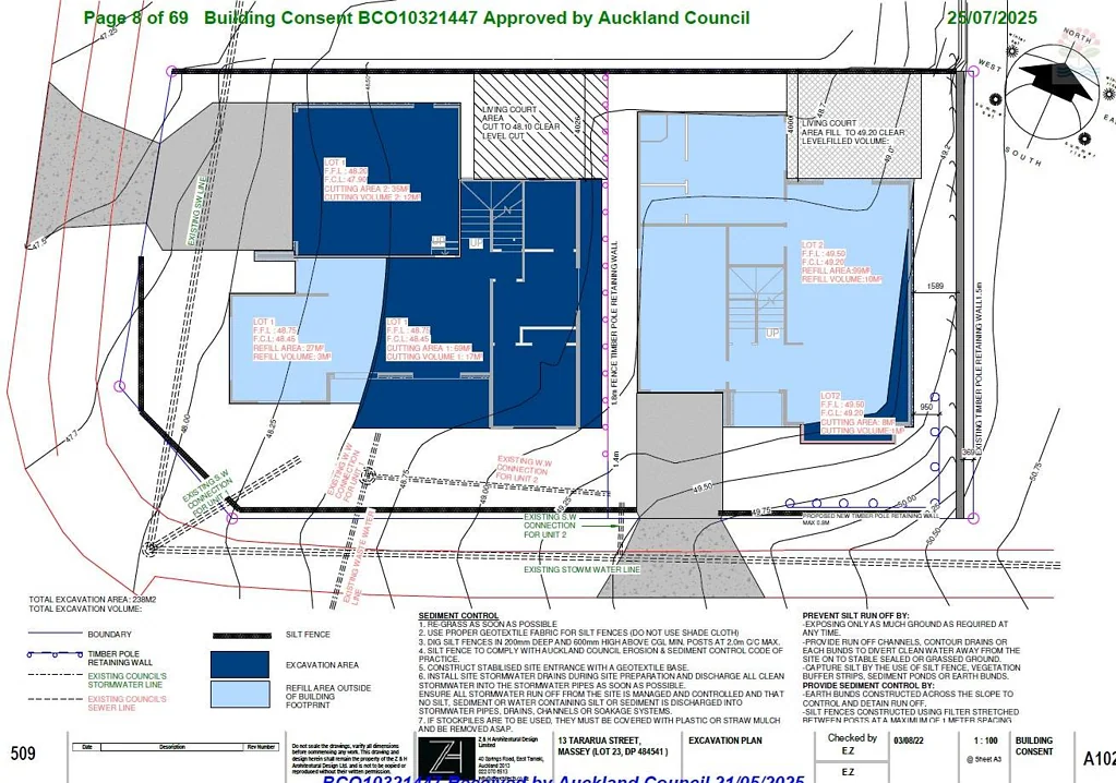 Massey 带已批准建筑许可的街角地块 Corner Site with Approved Building Consent