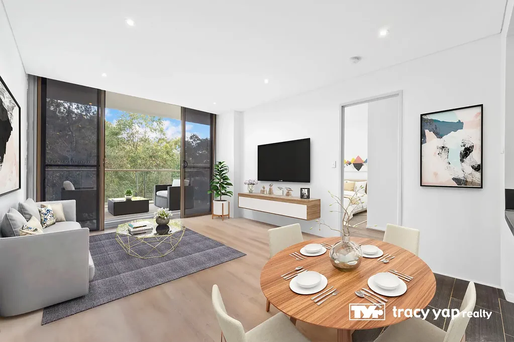 Epping 2कमरा Two-Bedroom Apartment + Study | Superb Privacy & Unobstructed Views