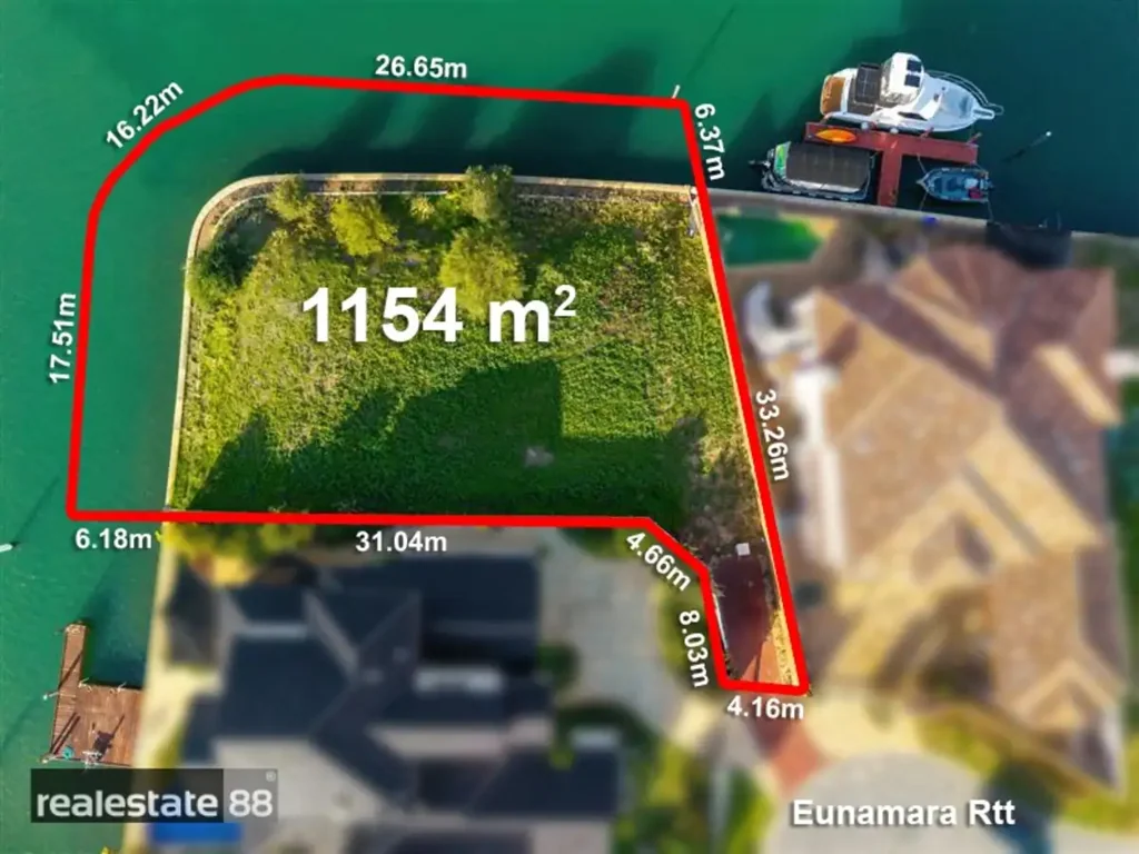 Halls Head RARE CORNER BLOCK WITH DOUBLE SIDED WATERFRONTAGE – BUILD YOUR DREAM HOME!