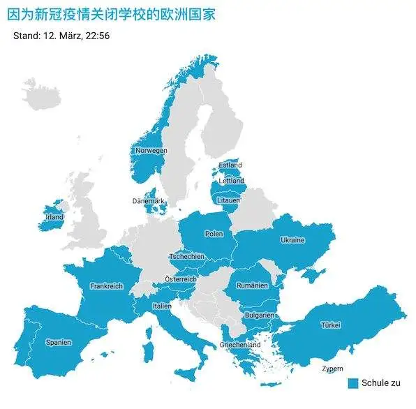疫情升级！欧洲大批国家官宣“关停学校”！法国、德国、挪威......纷纷官宣！