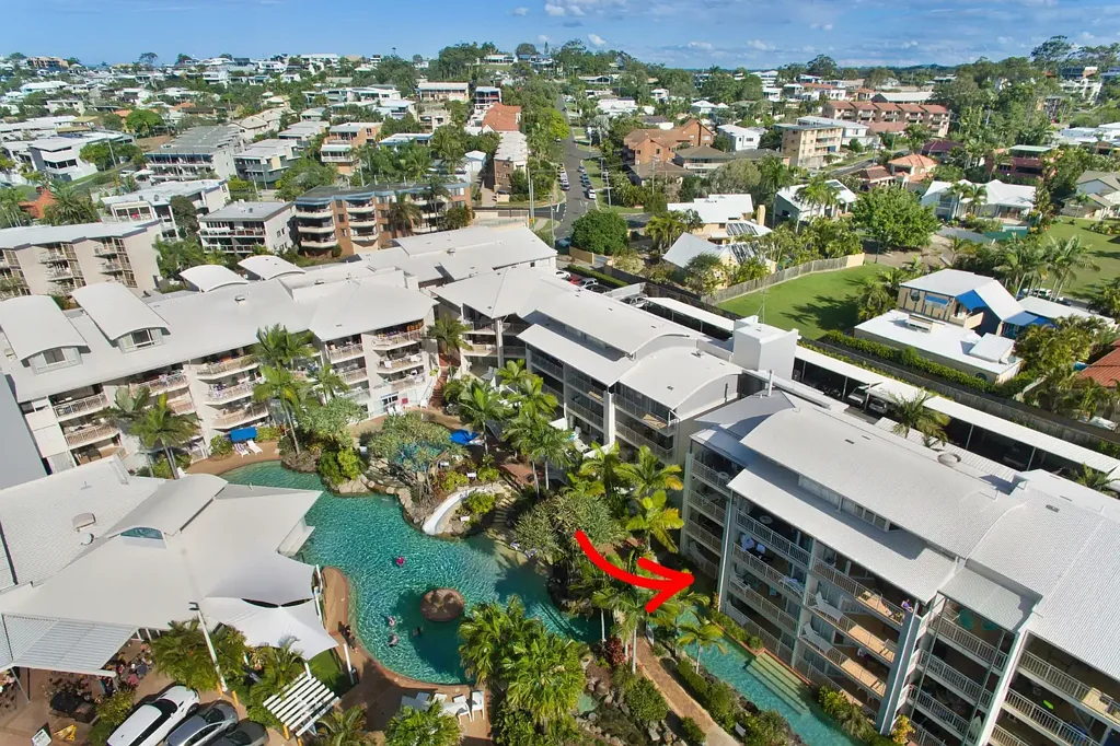 Alexandra Headland 1房  Lagoon swim-up apartment at Alex Headland