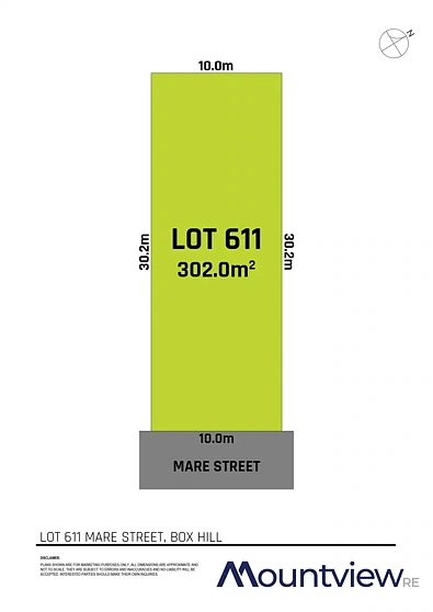 Box Hill Secure 302sqm Block Now | Time to Design House | Registration Q4 2026