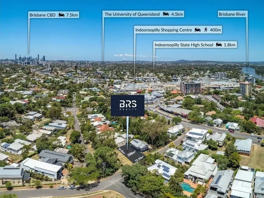 Indooroopilly Premium Land with City Views ,A Rare Opportunity in a Quiet, Coveted Location!