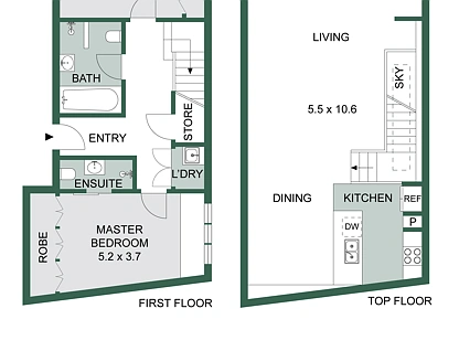 114/431 Bourke Street, Surry Hills, Sydney CBD, 2 habitaciones, 2 baños, Apartment