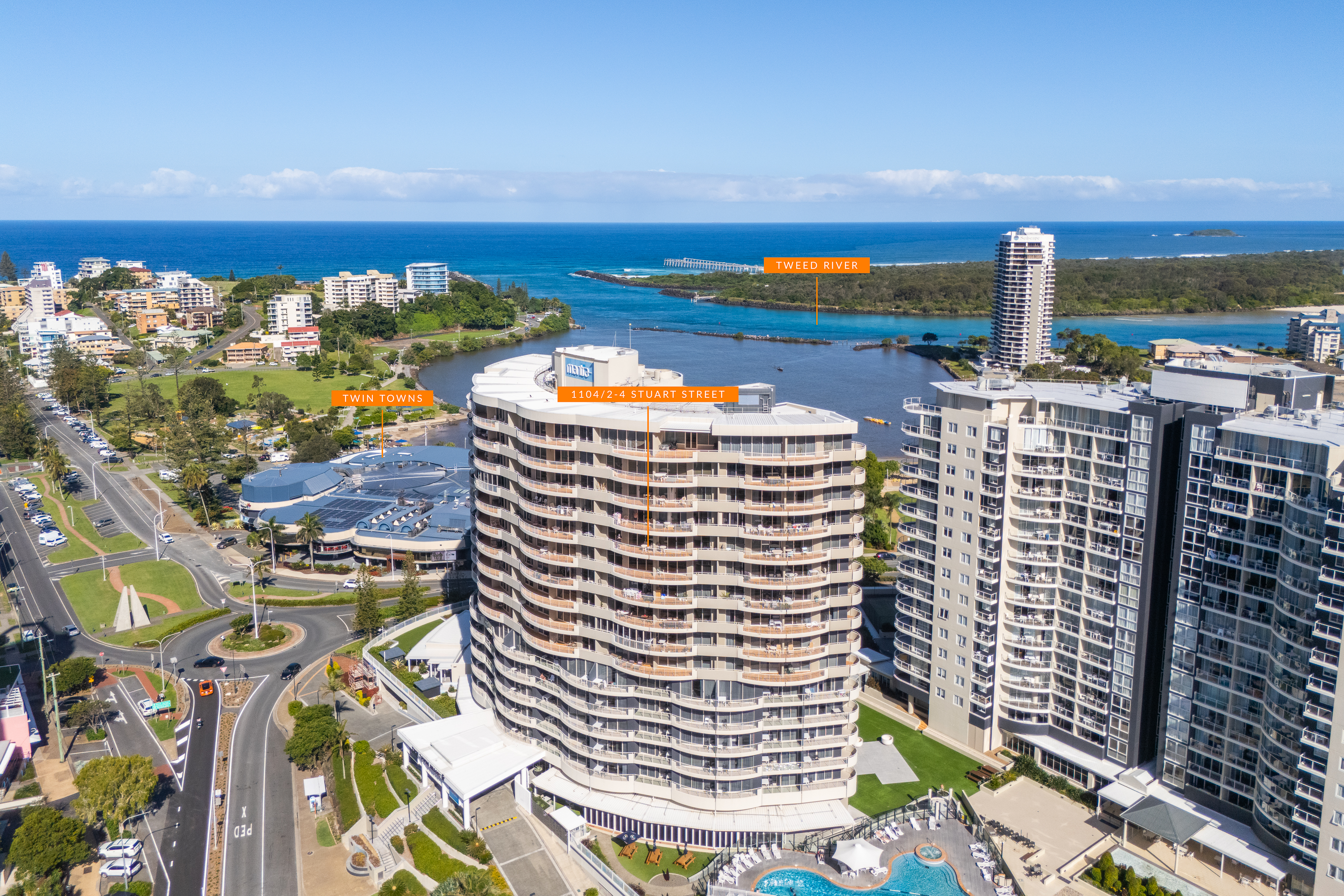 TWIN TOWNS RESORT UNIT 1104 2-4 STUART ST, TWEED HEADS NSW 2485, 0 कमरे, 0 बाथरूम, Unit