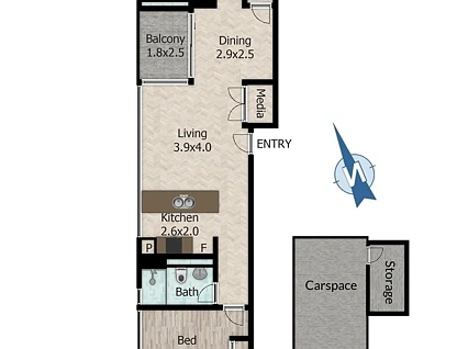 101/330 Church Street, Parramatta, Parramatta (Northwest suburbs), 2 Bedrooms, 2 Bathrooms, Apartment