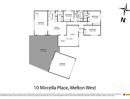 10 Mircella Place, Melton West, VIC 3337, 3 ਕਮਰੇ, 2 ਬਾਥਰੂਮ, House