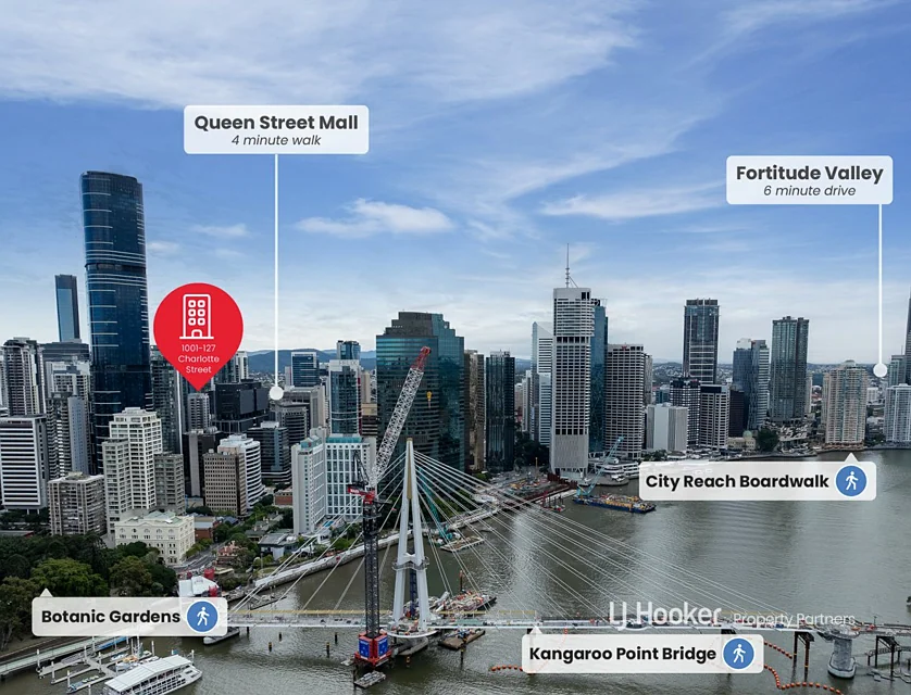 1001/127 Charlotte Street, Brisbane City, Brisbane - Inner City Region, 2 rūma, 2 rūma horoi, Apartment