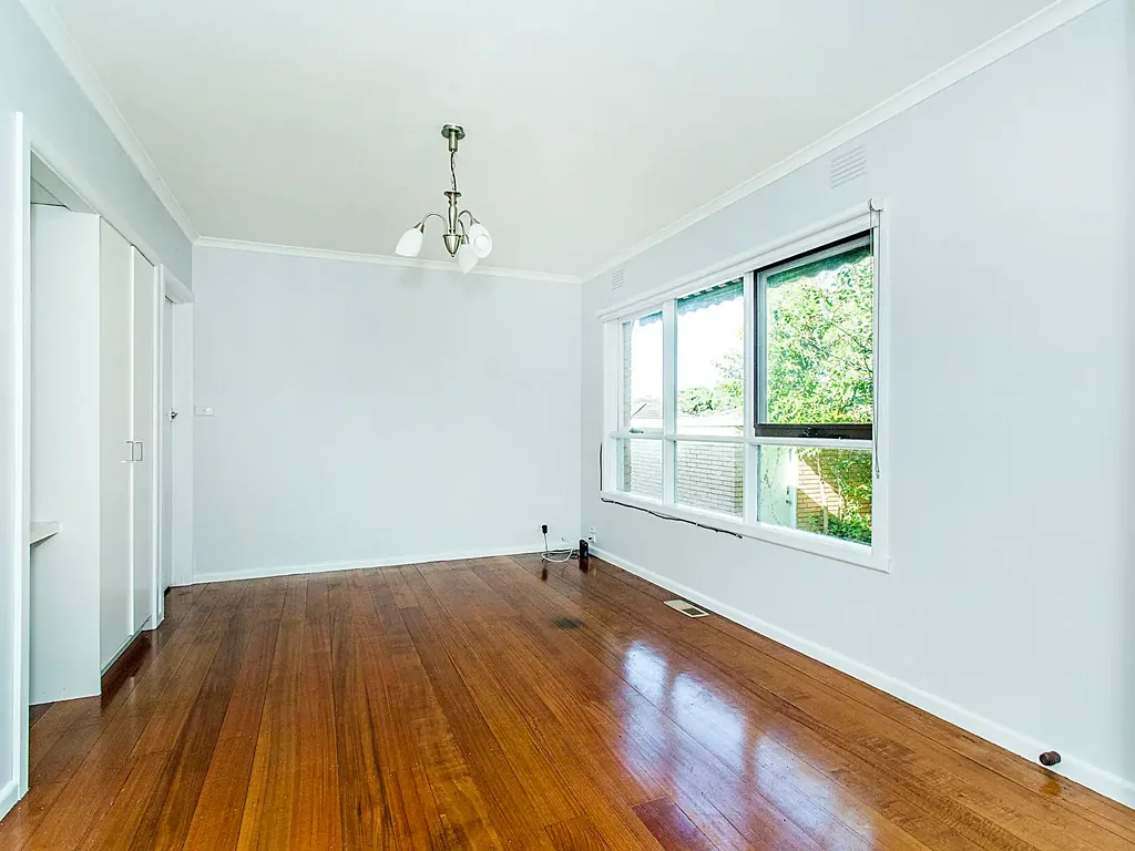 Two-bedroom unit at the rear of the block