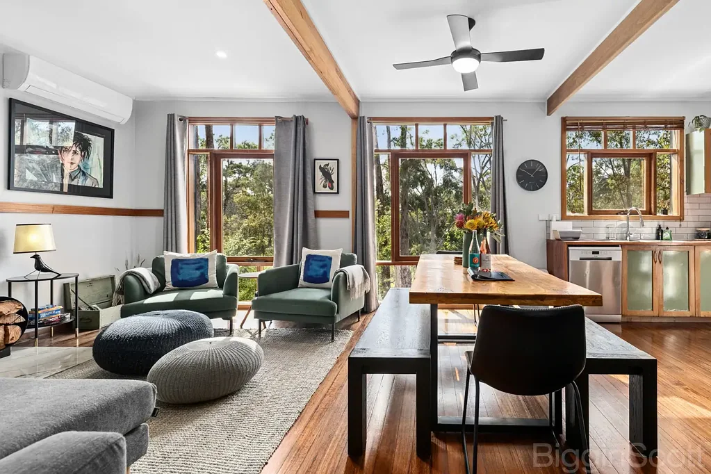 Hepburn 4कमरा Bushland A-Frame Retreat in the Heart of Hepburn Springs