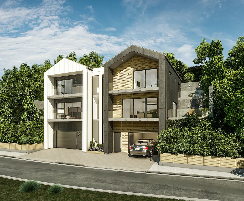 Karori 3房  Freehold Townhouse Living At Its Finest