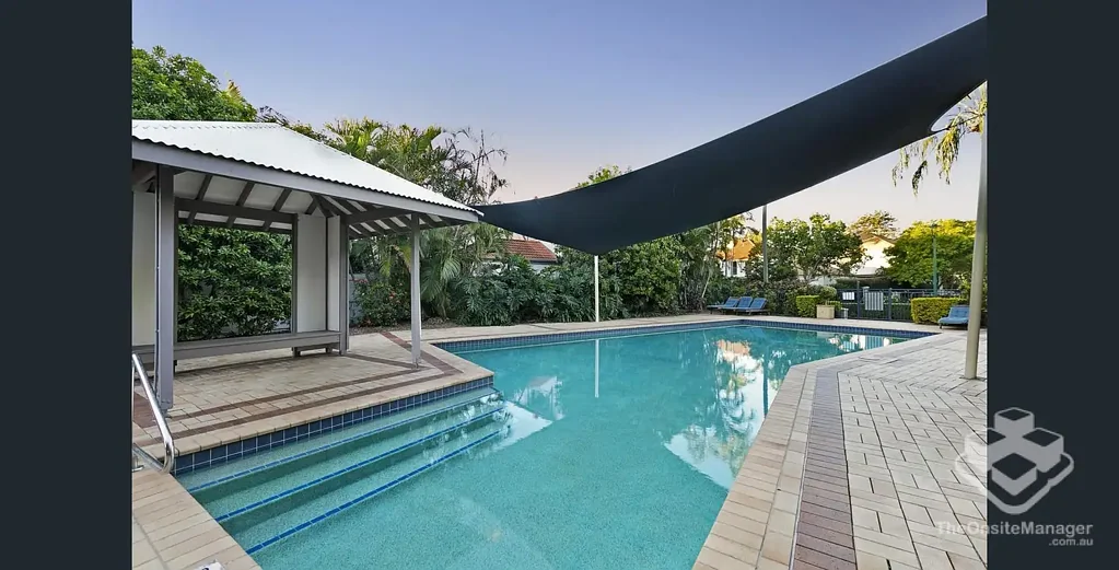 Park Views from popular Portside Bulimba Townhouse Complex