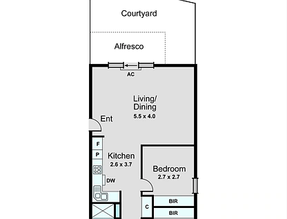 9/82-86 Atherton Road, Oakleigh, Bayside, 2房, 1浴, Apartment