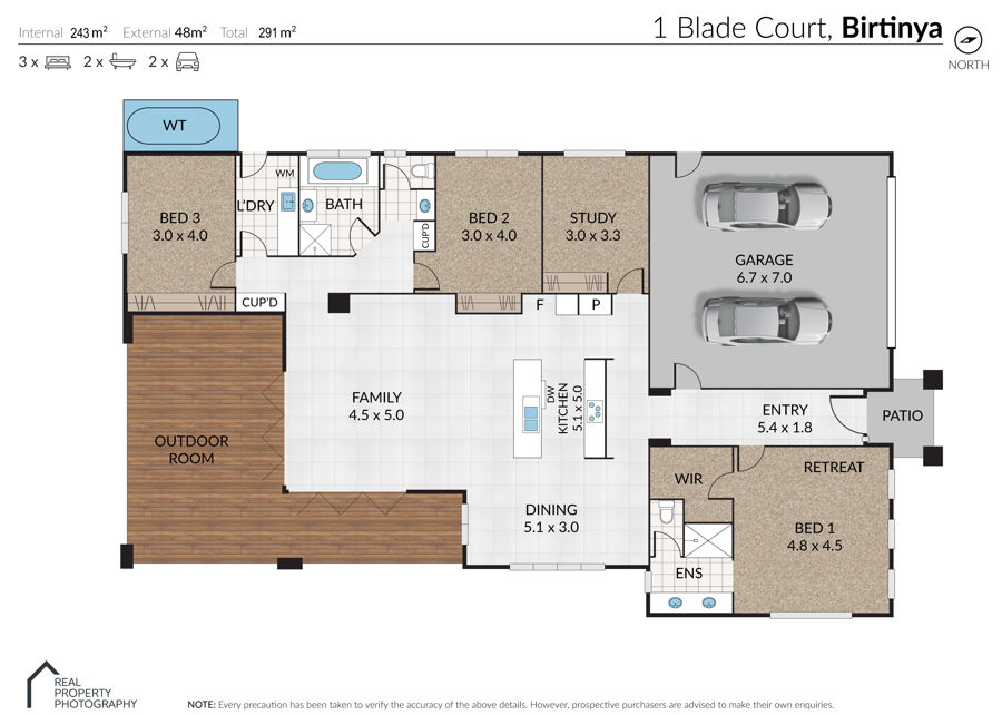 1 BLADE CT, BIRTINYA QLD 4575, 0 غرف, 0 حمامات, House