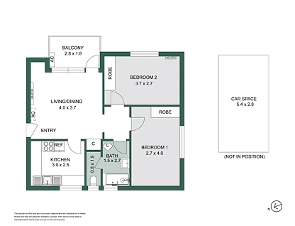 12/197 Lennox Street, Richmond, Inner East Melbourne, 2 Bedrooms, 1 Bathrooms, Apartment