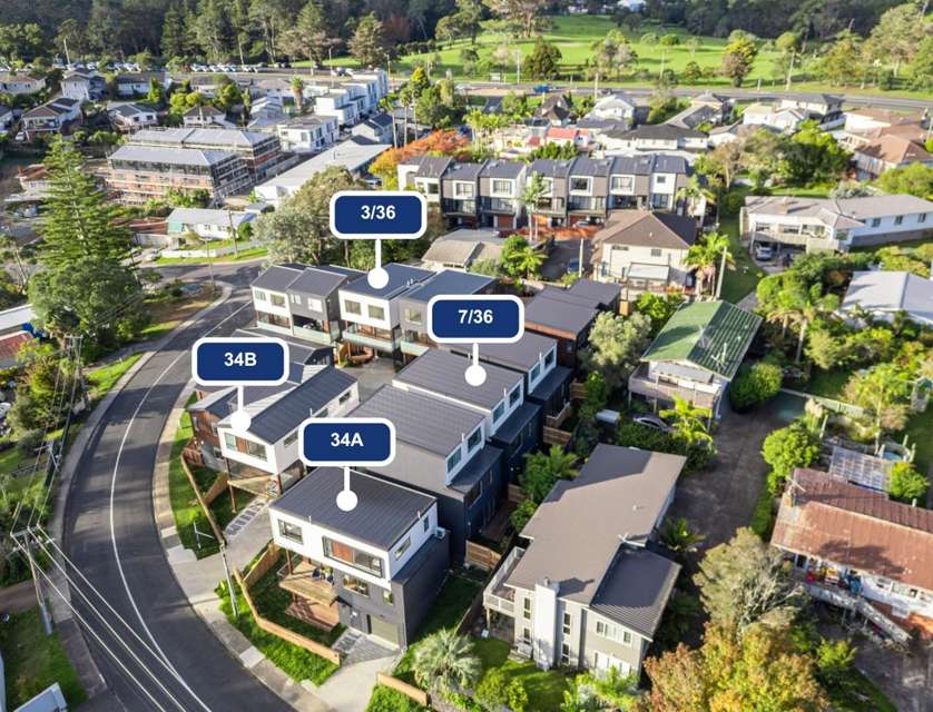 34A William Souter Street, Forrest Hill, North Shore City, 4 રૂમ, 4 બાથરૂમ, House