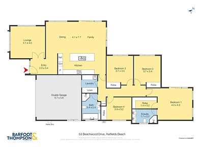 53 Beachwood Drive, Hatfields Beach, Rodney, 4 Bedrooms, 2 Bathrooms, House