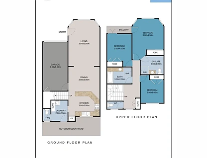 3/334 Hume Street, Centenary Heights, QLD 4350, 3房, 2浴, Townhouse