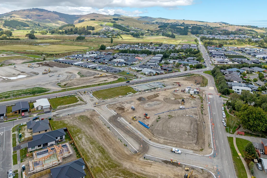 Halswell  Milns Green - only two sections remaining