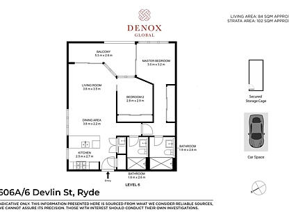 606A/6 Devlin Street, Ryde, NSW 2112, 2房, 2浴, 公寓