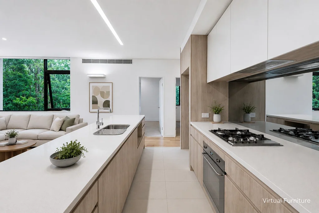 Modern Three Bedroom Apartment with Two Car Spaces