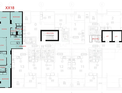 3bedroom/116 waymouth street, Adelaide, Adelaide CBD, 3房, 2浴, Apartment
