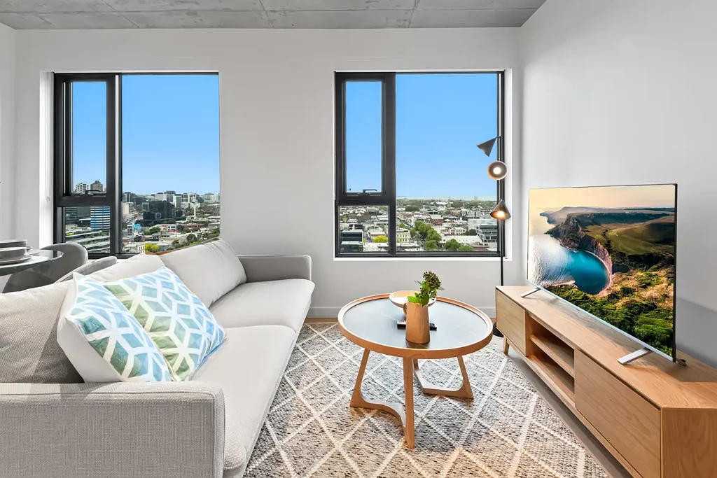 Fully Furnished City-View Apartment at 1804/43 Hancock Street
