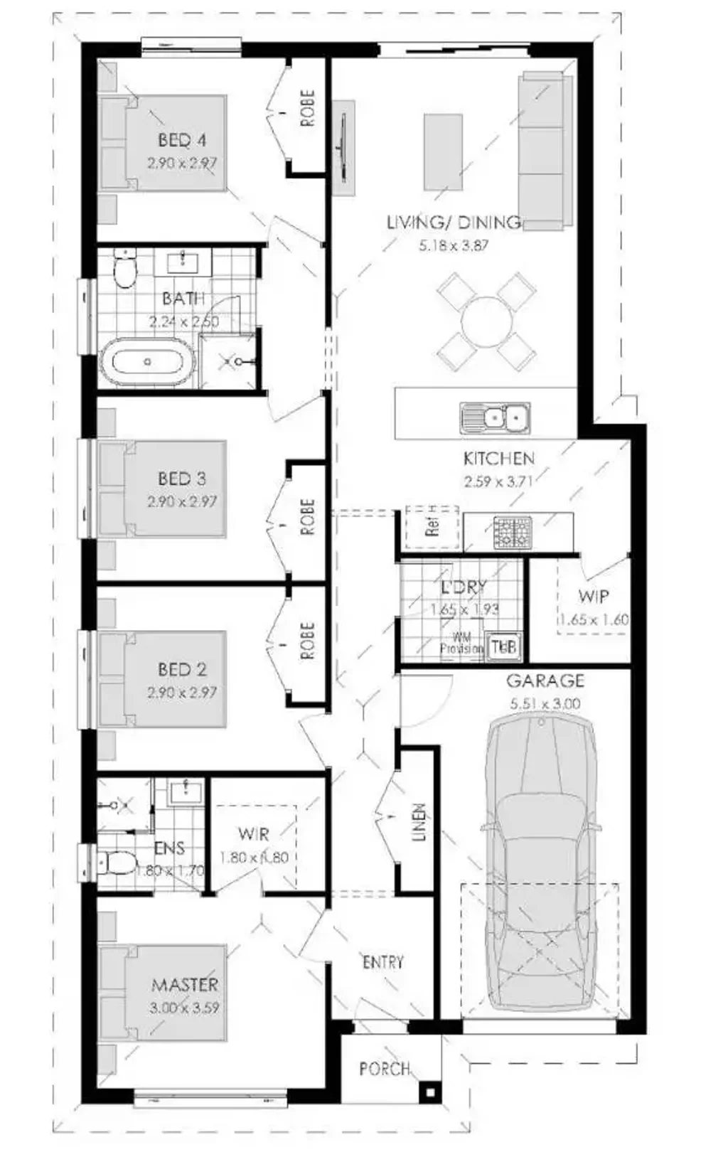 地址保密, Austral, NSW 2179, 4房, 2浴, House