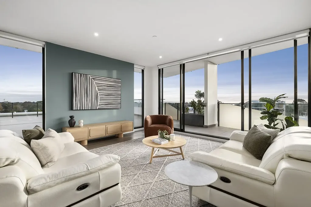 Sandringham 3침실 Luxury Apartment Living with Unrivalled Terrace Space