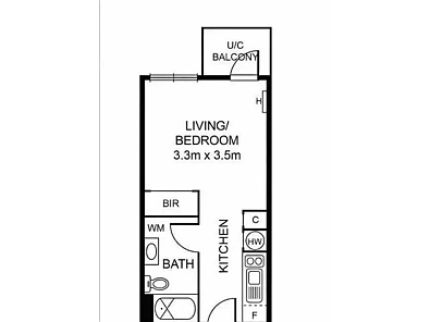711/746 Swanston Street, Carlton, VIC 3053, 1 Bedrooms, 1 Bathrooms, Apartment