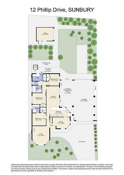 12 Phillip Drive, Sunbury, VIC 3429, 3 slaapkamers, 2 badkamers, House