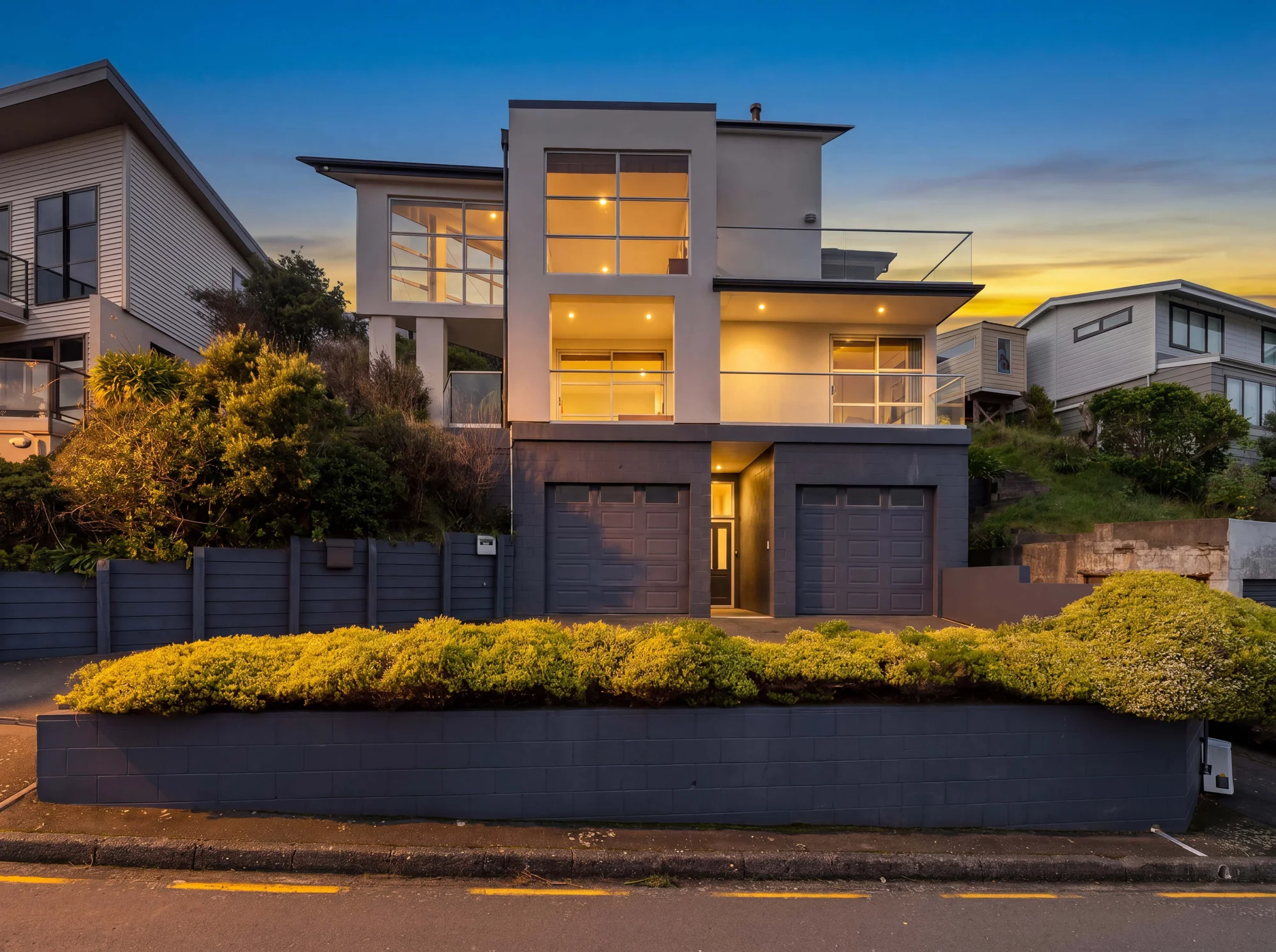 Miramar 3ਬੈੱਡਰੂਮ A Front Row Seat to Wellington's Finest Views
