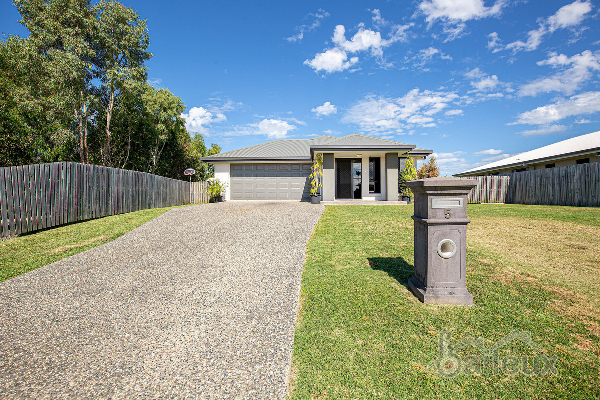 5 BURGE CT, GLENELLA QLD 4740, 0 Kuwarto, 0 Banyo, House