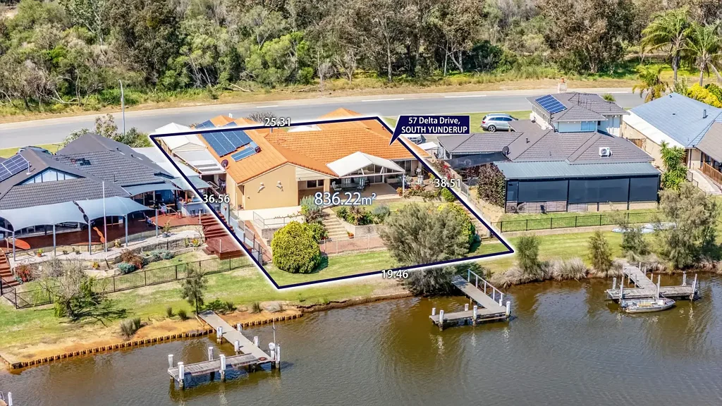 South Yunderup 4Zimmer WATERFRONT LIFESTYLE