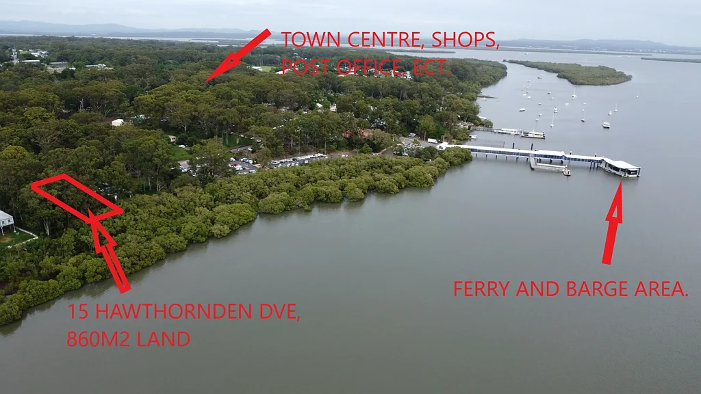 Russell Island LOCAL CENTRE ZONING & WATERFRONT.