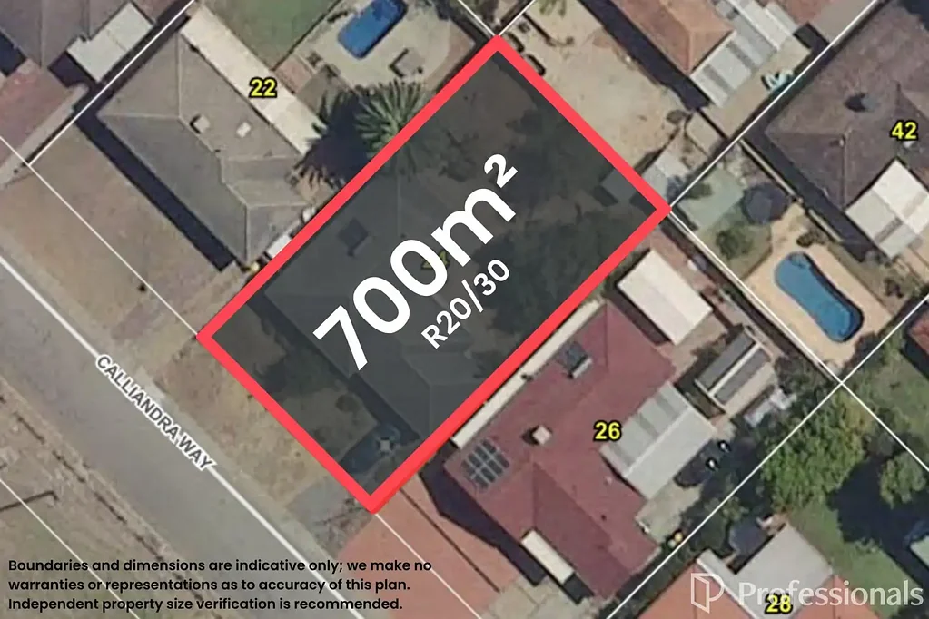 Forrestfield 4房  Rare 700sqm R20/30 Opportunity