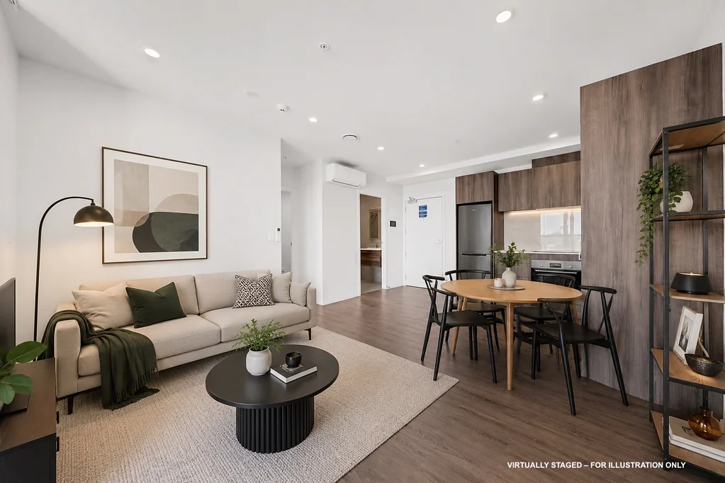 Parnell 1房  Wake Up to Sea Views: Modern 1 Bed + Study in DGZ