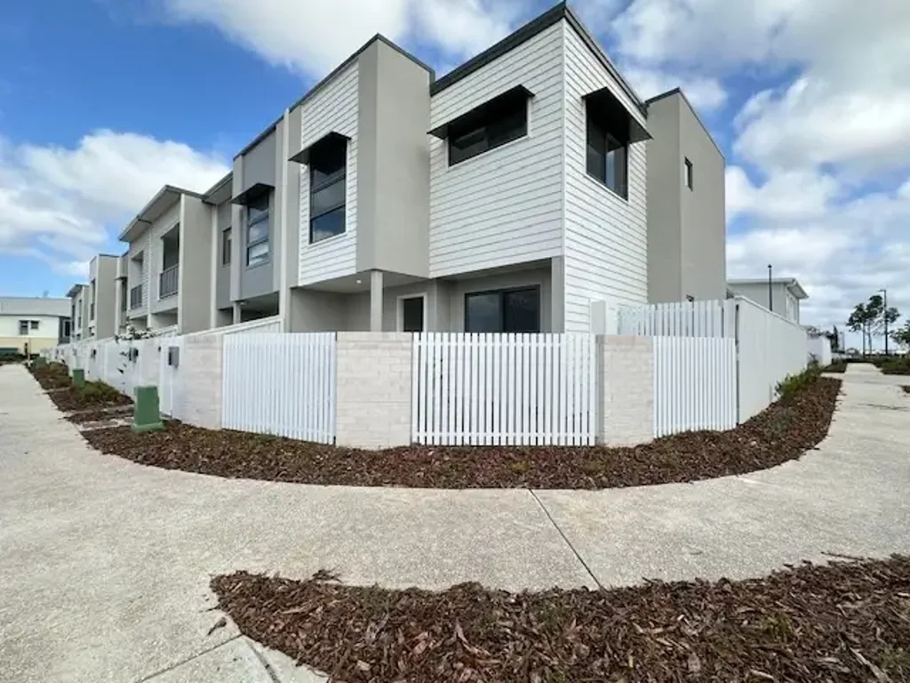 New built corner block home