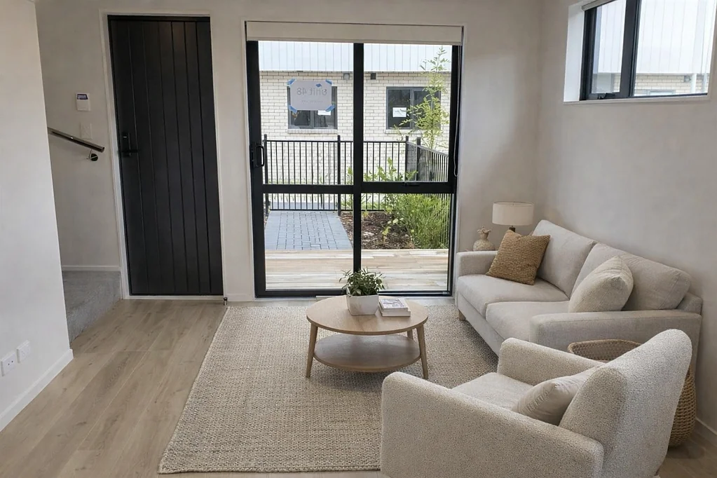 Modern One Bedroom One Bathroom Plus Study Nook Townhouse
